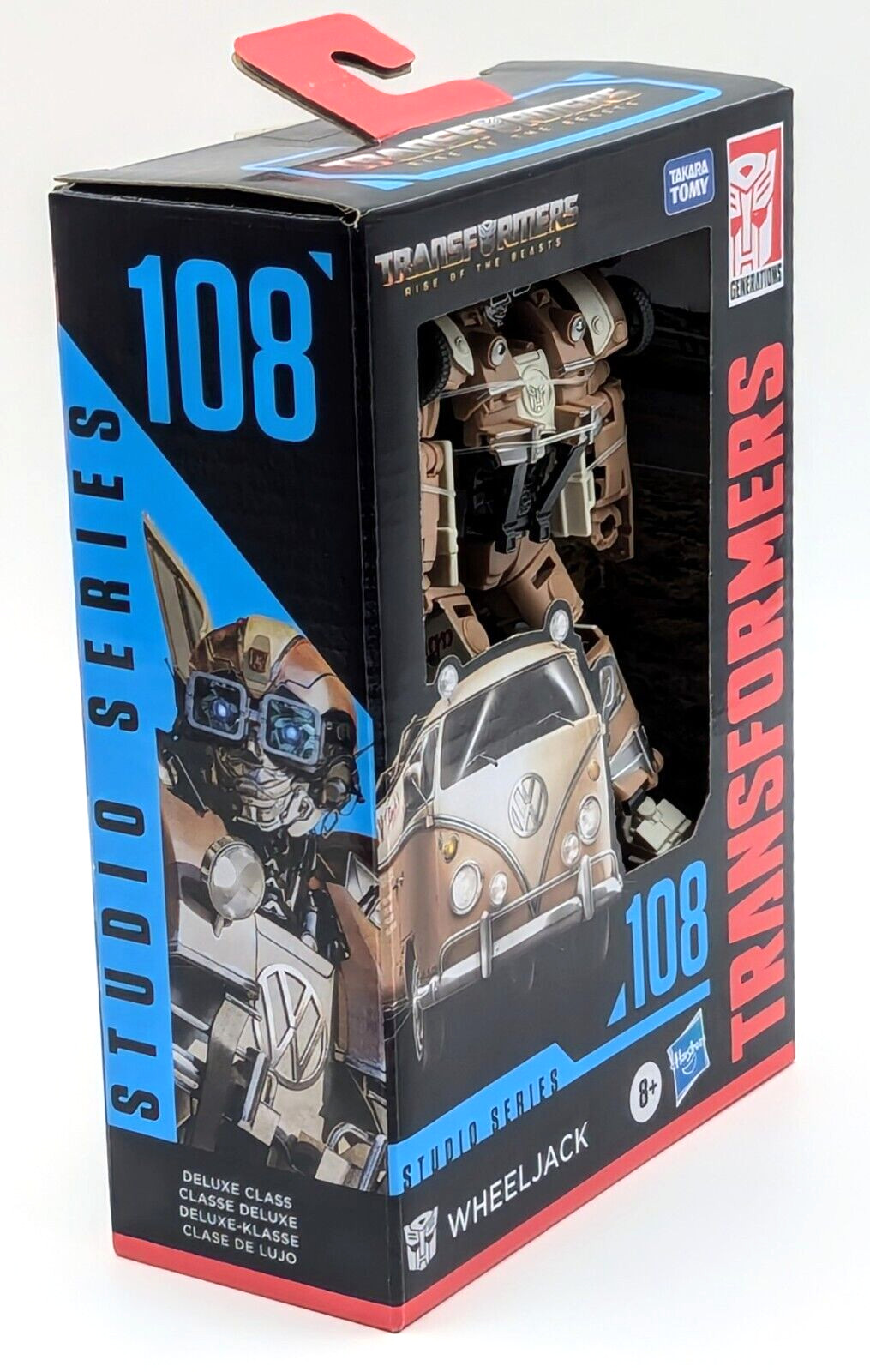 Hasbro Transformers Studio Series Deluxe Class #108 Wheeljack! VW Bus!!