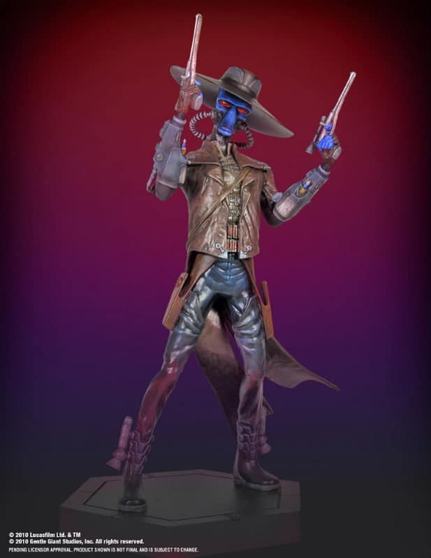 GENTLE GIANT STAR WARS THE CLONE WARS CAD BANE MAQUETTE STATUE NEW 2011 *US*