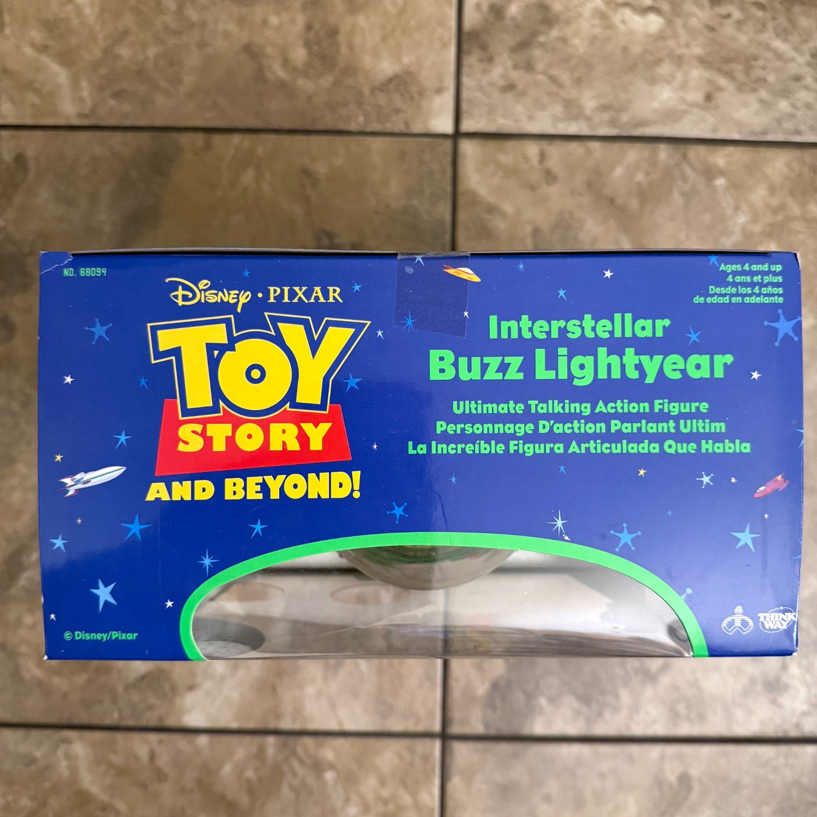 Vintage « Interstellar » Buzz Lightyear action figure, Green variant – New In Box