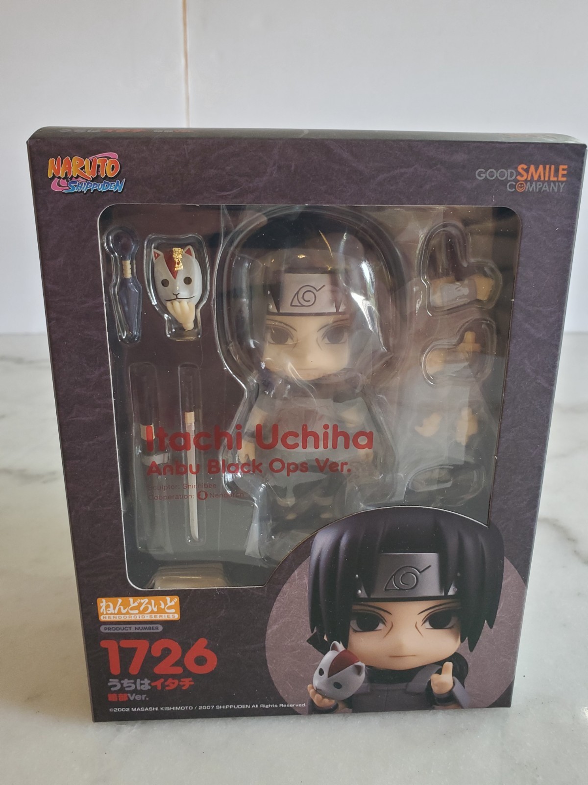 GSC 1726 Nendoroid Itachi Uchiha: Anbu Black Ops Ver. – Naruto (US In-Stock)