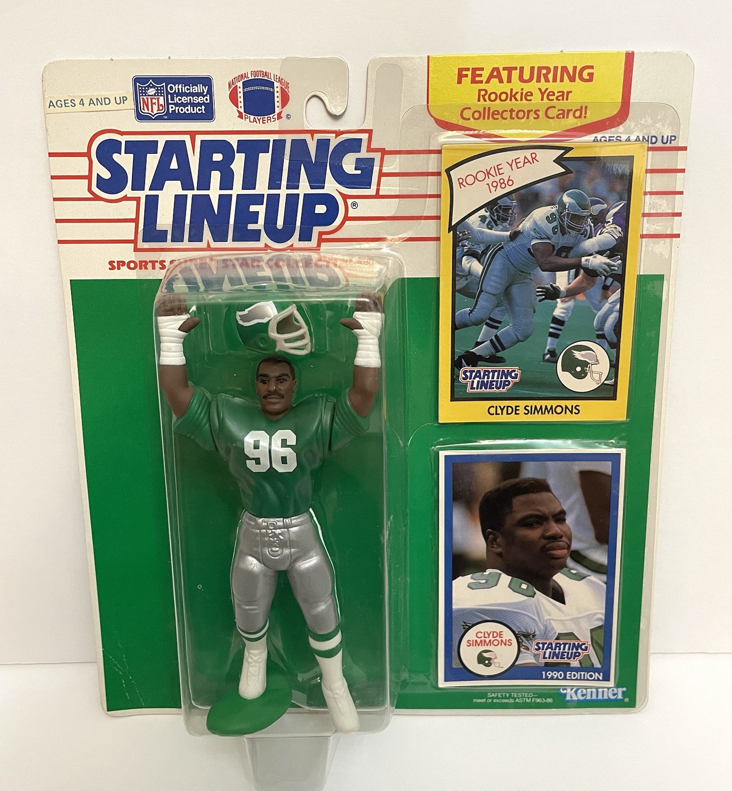 1990 Philadelphia Eagles Team Set Starting Lineup LOT Reggie White Cris Carter +