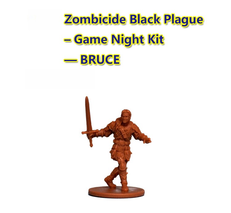 Zombicide Black Plague Board Game Miniatures Wargame Mini Figure toy