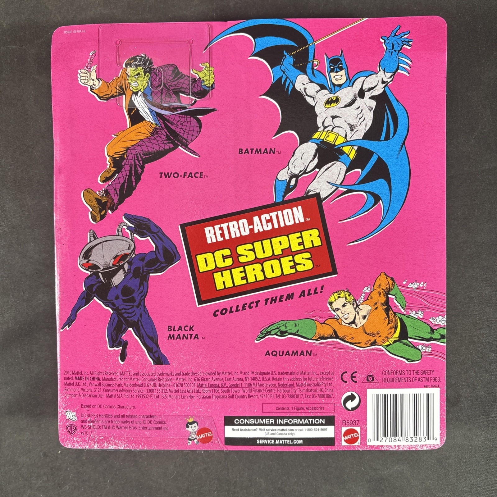 BATMAN RETRO-ACTION DC SUPER HEROES DC COMICS 75 YEARS MEGO STYLE 2009 NEW