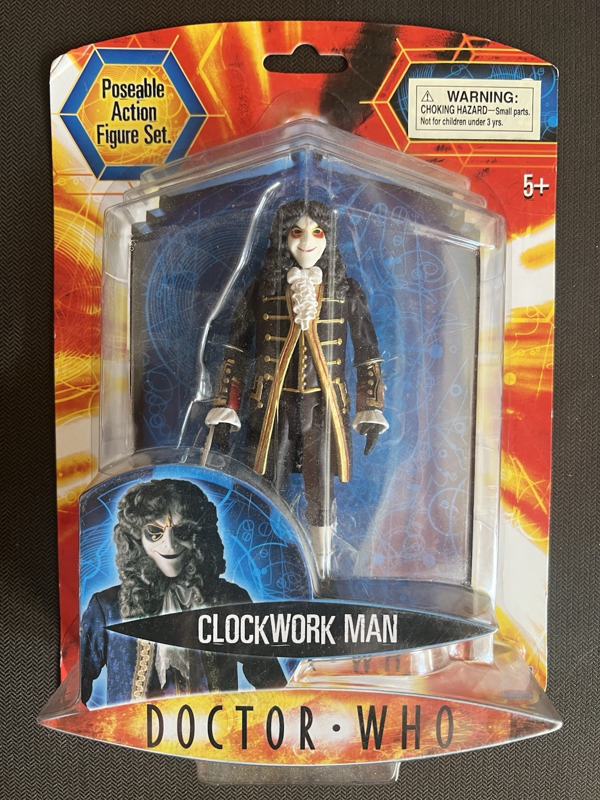 Doctor Who Character Options Clockwork Man Blue 5&Prime; Action Figure