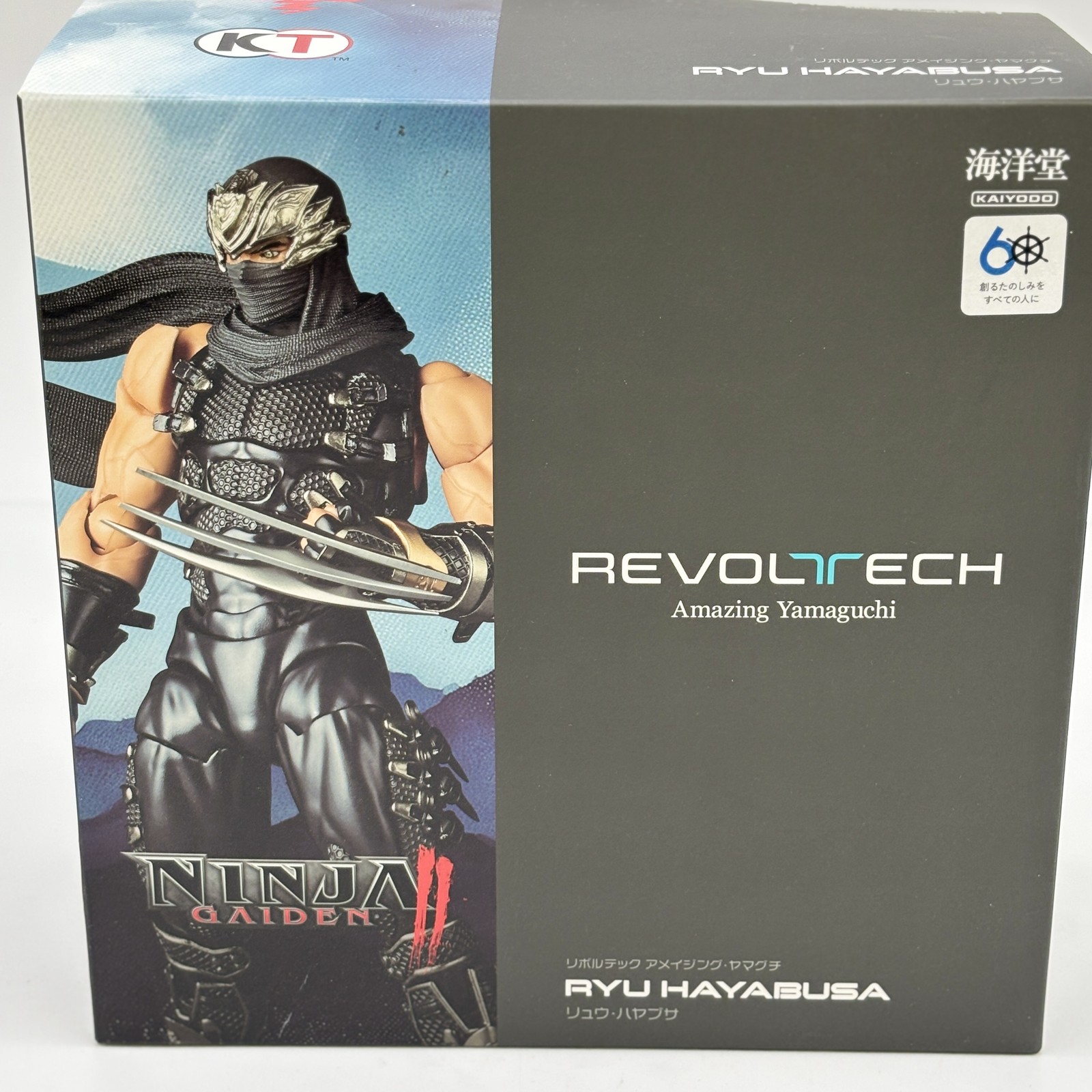 Amazing Yamaguchi Ryu Hayabusa Figure NINJA GAIDEN 2 Kaiyodo Revoltech