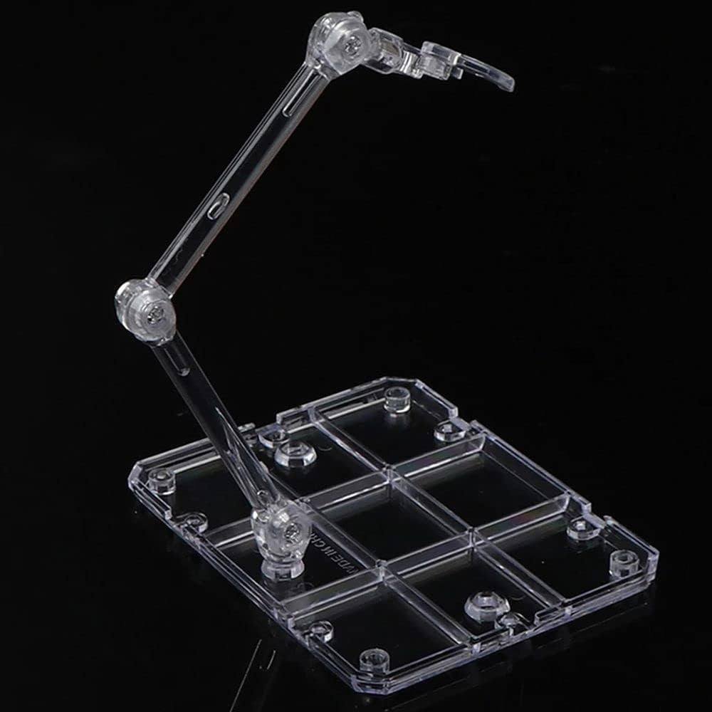 1 Pcs Transparent Action Figure Stand, Doll Model Display Holder Base Doll Suppo