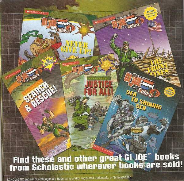 2003 GI Joe vs Cobra MINI COMIC #6 catalog Face 2 Face LARRY HAMA G.I. Joe JTC