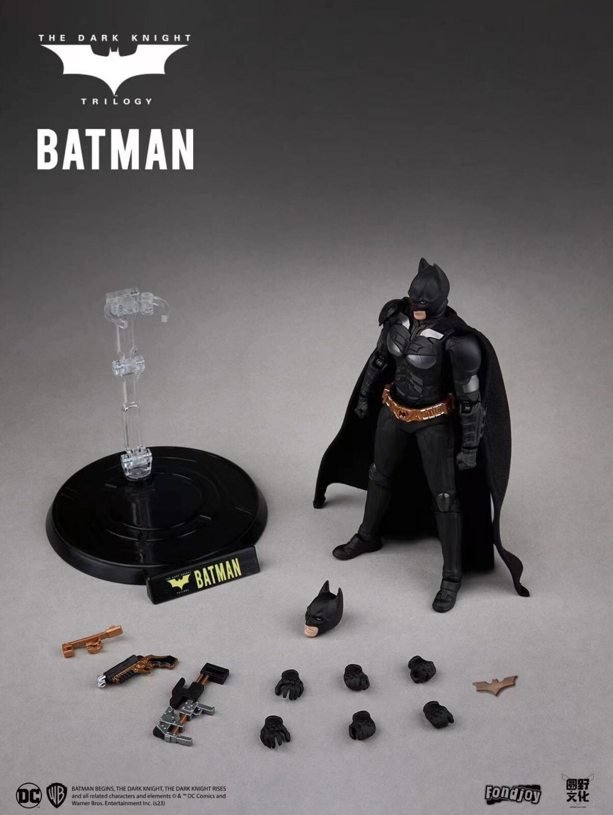 Fondjoy 1:9 Scale DC Collection Batman the Dark Knight Action Figure 7&Prime; Gift