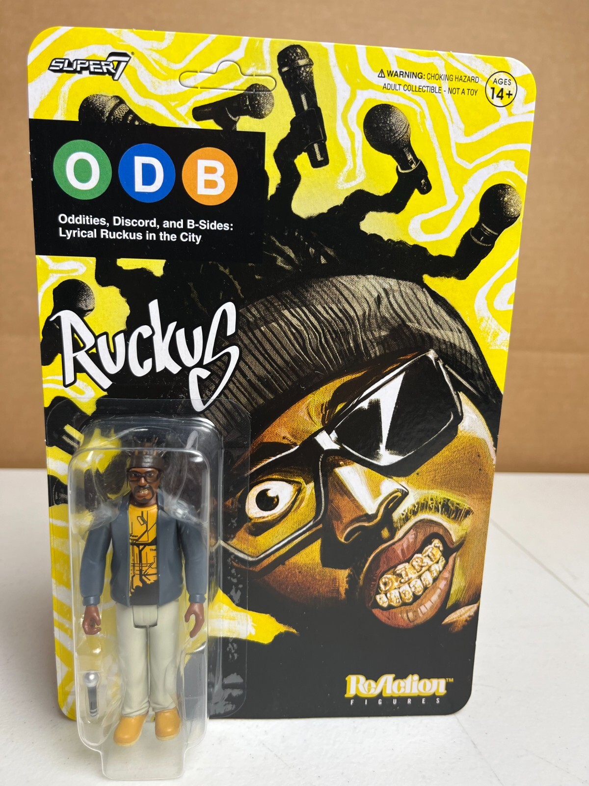 ODB Lyrical Ruckus in the City Ol&rsquo; Dirty Bastard reaction super7 kickstarter