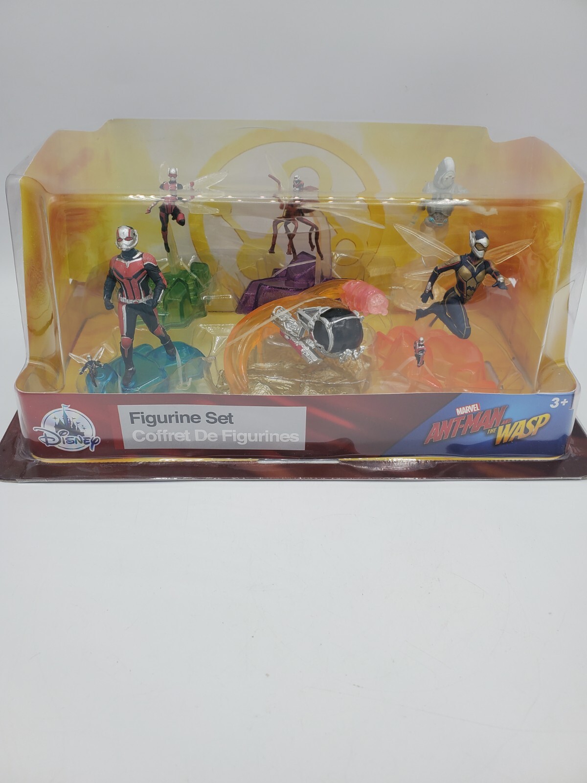 Disney Store Marvel Ant-Man and The Wasp Figure Play Set 6 Piece Cake Topper NEW