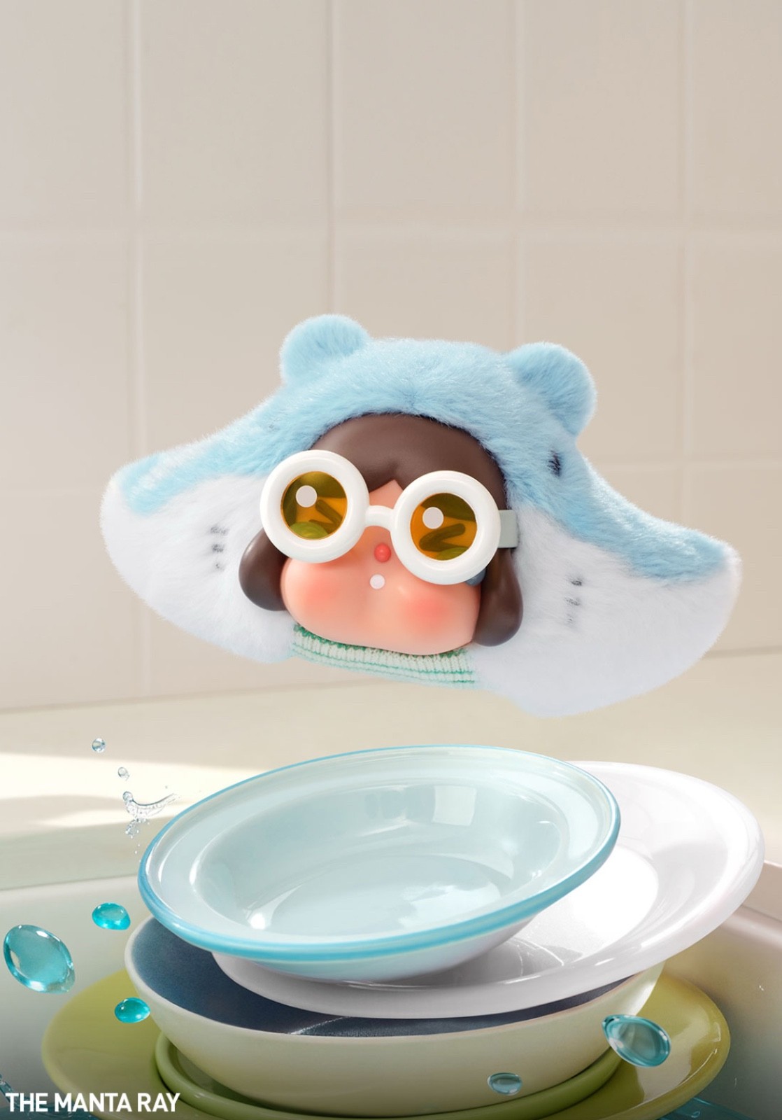 Us Seller Pop Mart CRYBABY Cry Me An Ocean Plush Pendant