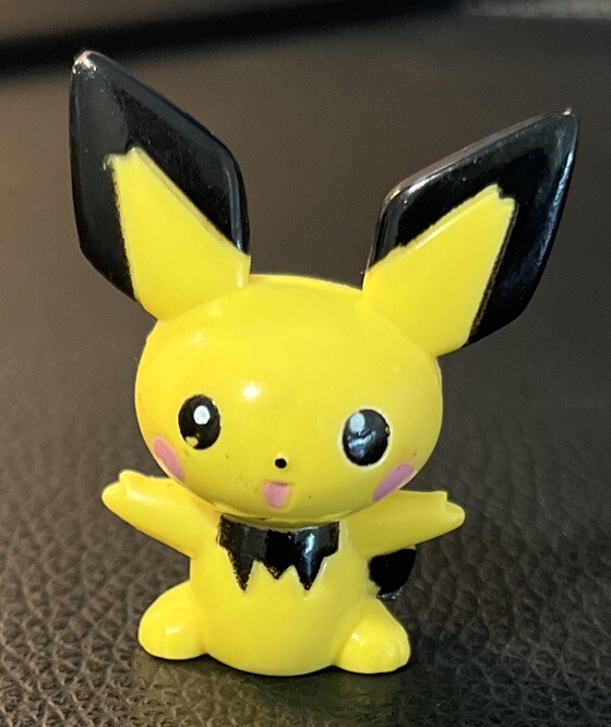Pokemon TCG: PICHU Pencil Topper FIGURE Vintage | Back to School