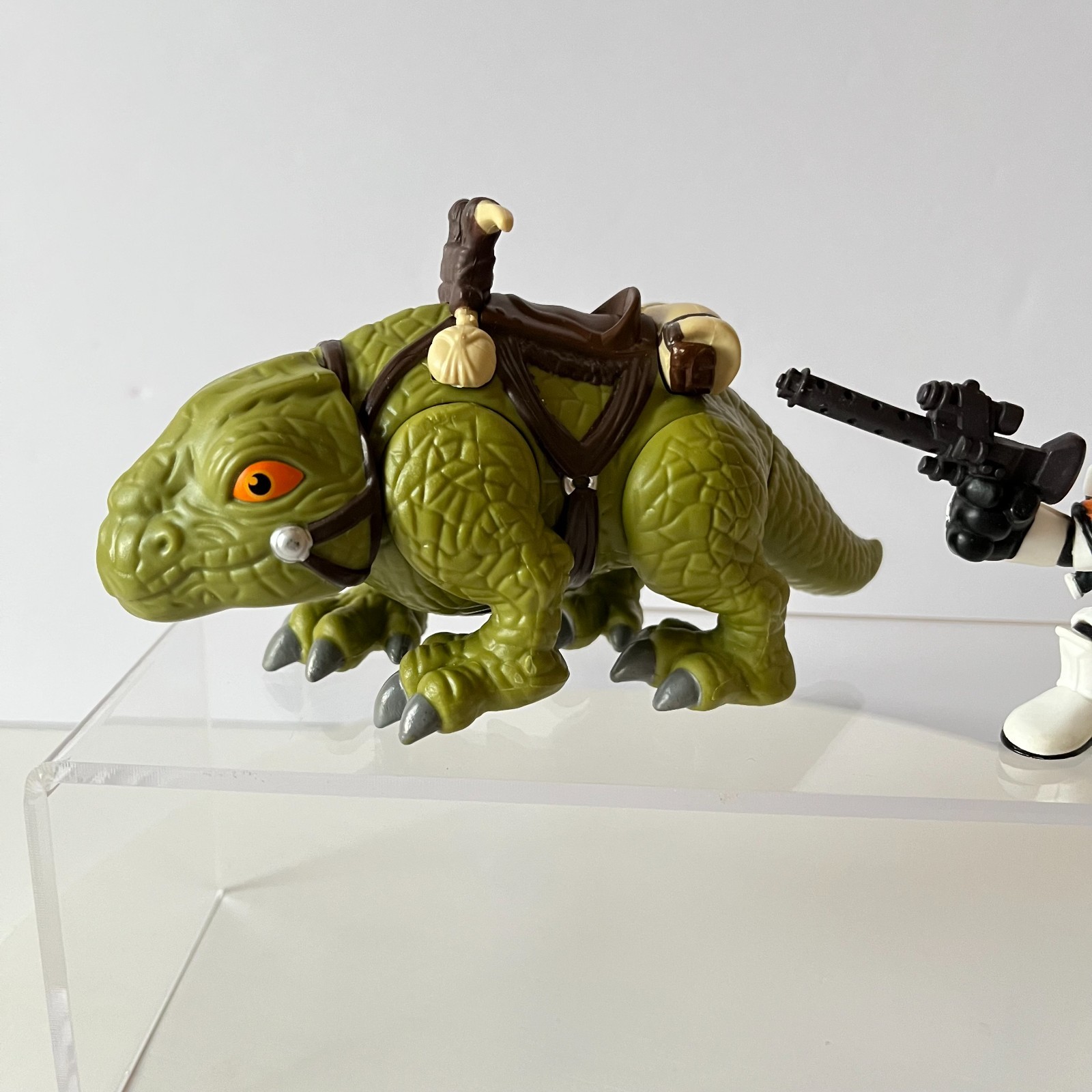 Star Wars Galactic Heroes Dewback & SandTrooper Figure Lot Hasbro Playskool
