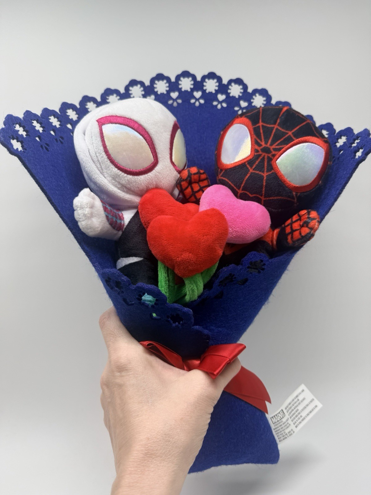 Spider-Man & Ghost-Spider Marvel Valentine&rsquo;s Day 14&Prime; Plush Bouquet 2025