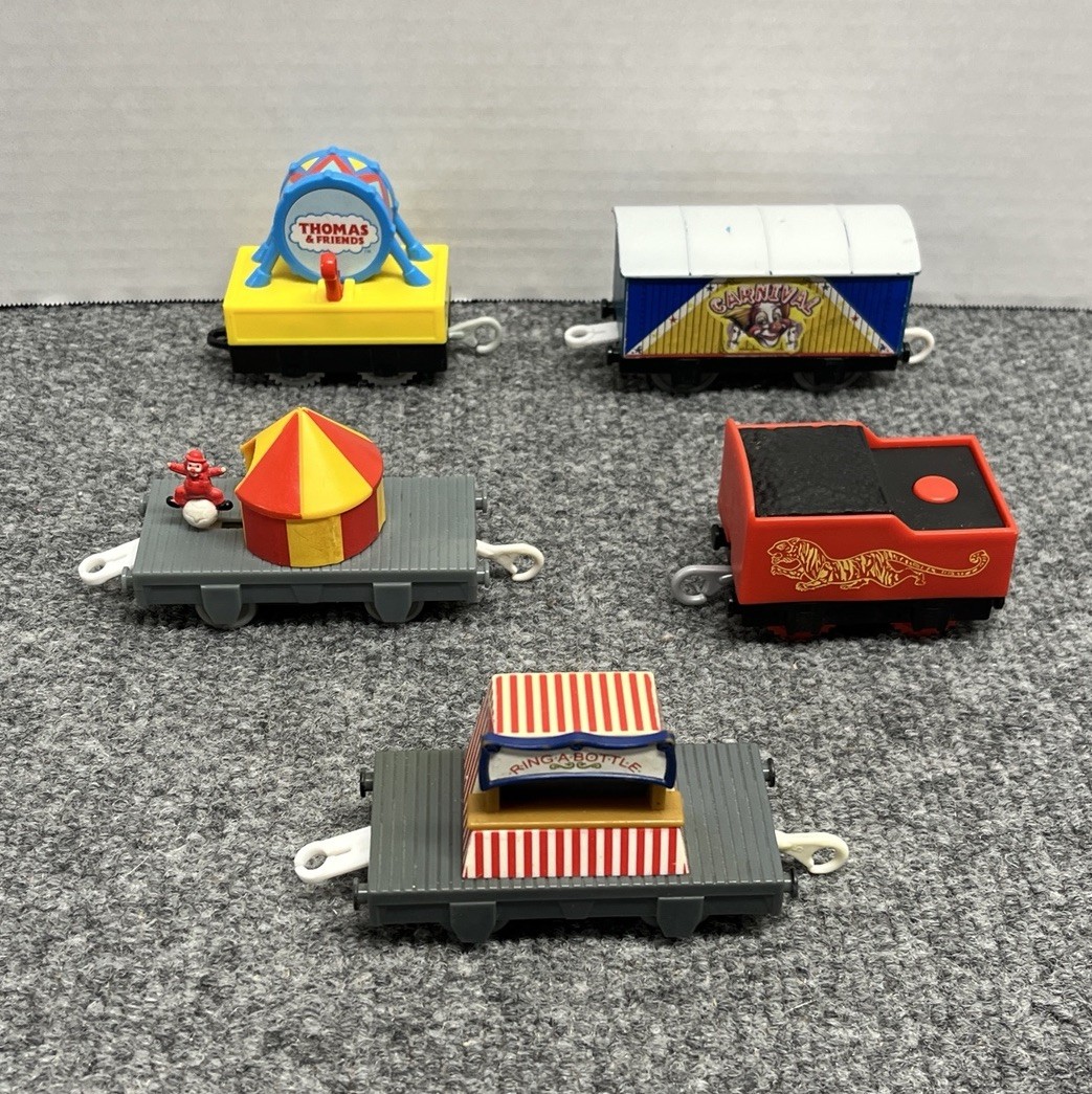 Thomas & Friends Trackmaster Cargo Lot Circus Carnival Wagon Boxcar