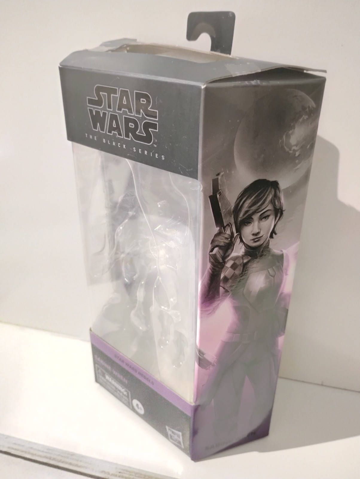 Star Wars The Black Series Sabin Wren Action Figure Star Wars Rebels Empty Box