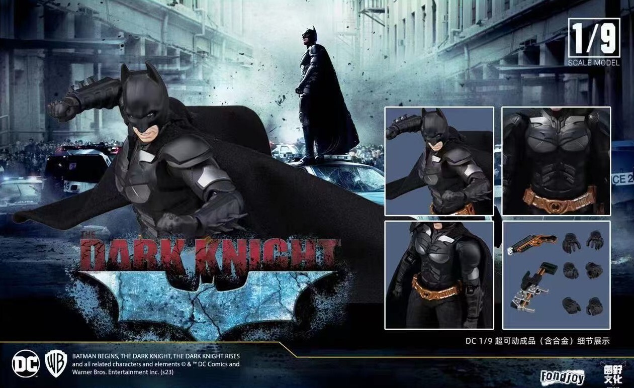 Fondjoy 1:9 Scale DC Collection Batman the Dark Knight Action Figure 7&Prime; Gift