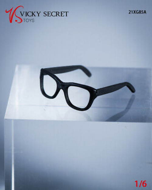 VSTOYS 1/6 Black Glasses Frame Clothes Props For 12inch PH TBL Male Figure Body
