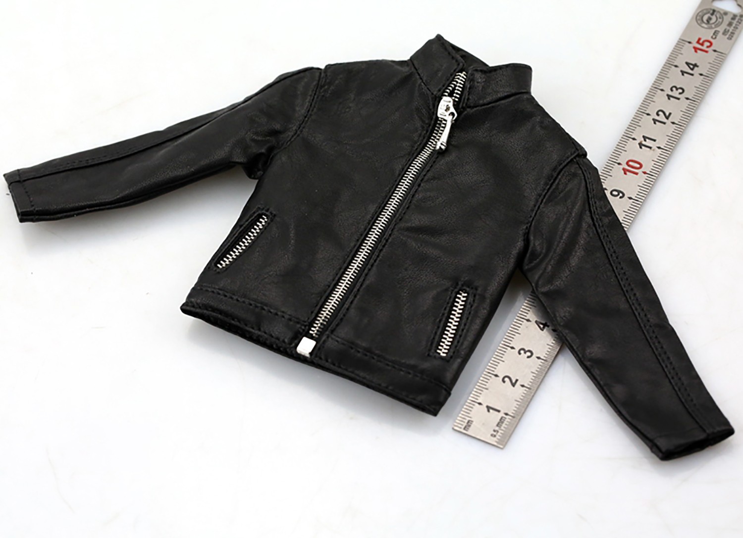 1/6 Short Coat Casual Leather Jacket Fit 12 » Action Figure