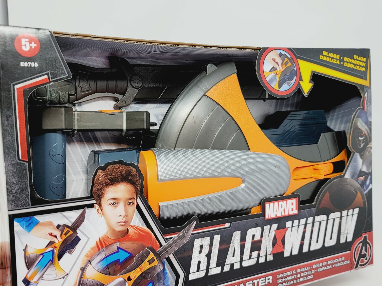 Marvel Black Widow Taskmaster Stealth Slash Sword & Shield Role Play Toy GLOBAL