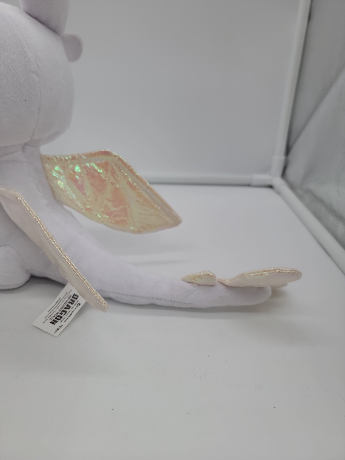 How to Train Your Dragon Hidden World Light Fury Plush 12&Prime; Long Shiny Wings Toy