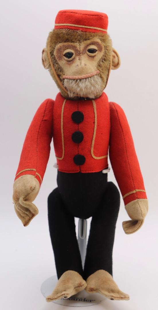 SCHUCO BELL HOP MONKY Yes / No Figure Doll F/S FEDEX