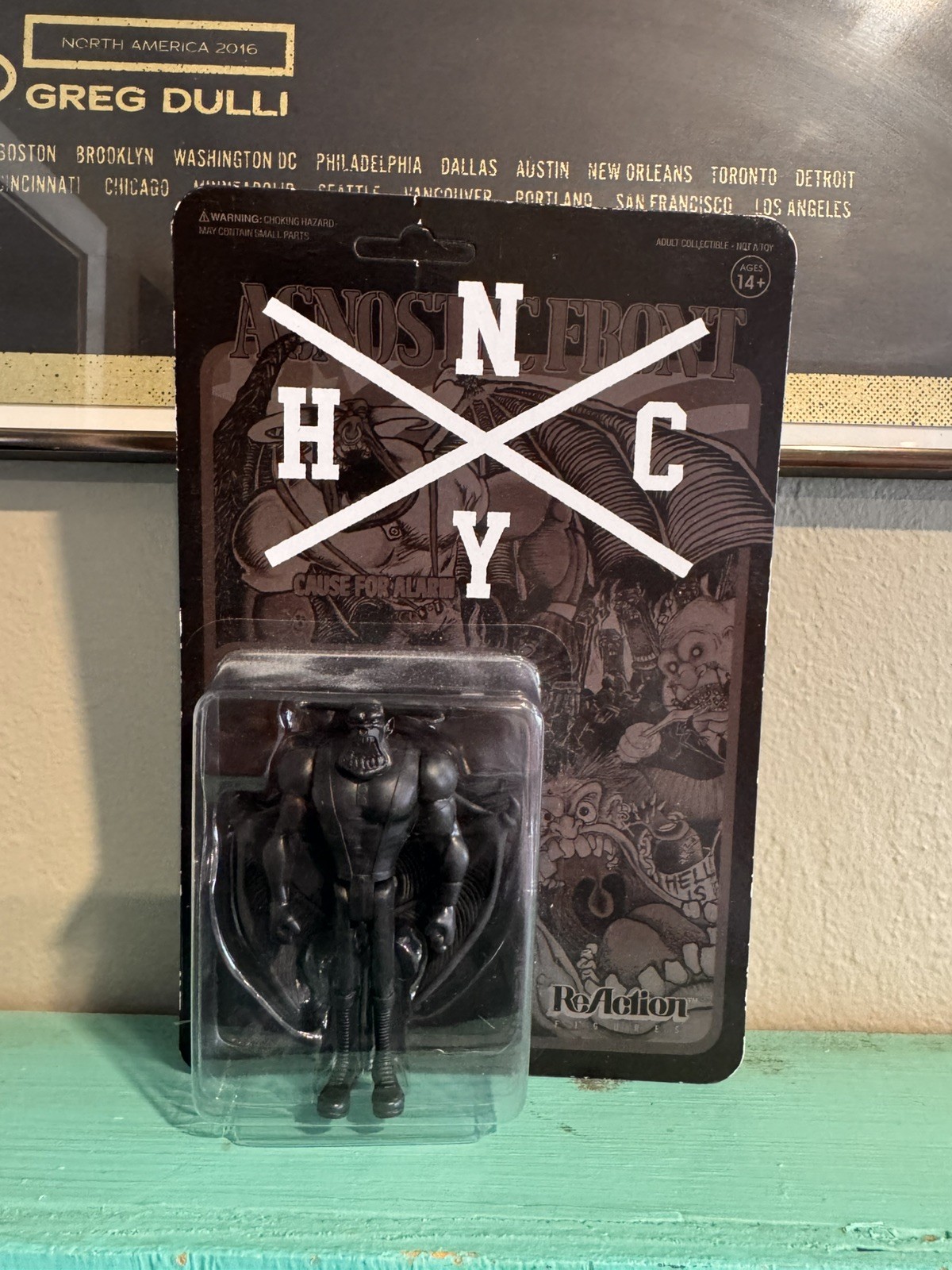 Agnostic Front Eliminator Super7 ReAction Black Figure Persistence Tour 2020