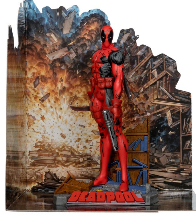 Deadpool The New Mutants #98 1:10th Scale Posed Figure w/Scene