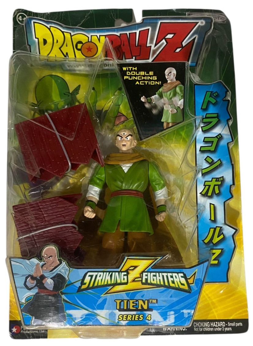 Dragon Ball Z Tien Shinhan Striking Fighter Series 4 Action Figure NEW 2003 READ