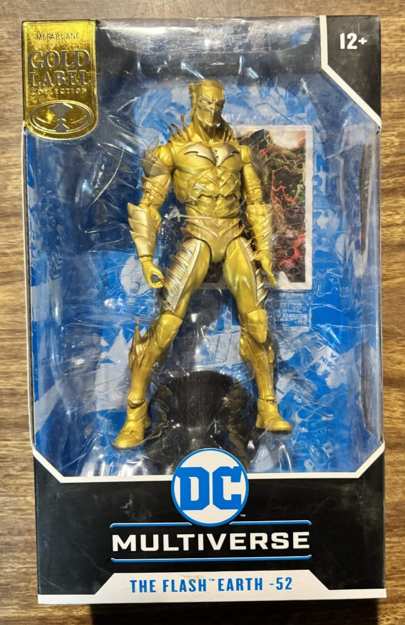 The Flash Earth -52 / DC Multiverse / McFarlane Toys / Gold Label Collection