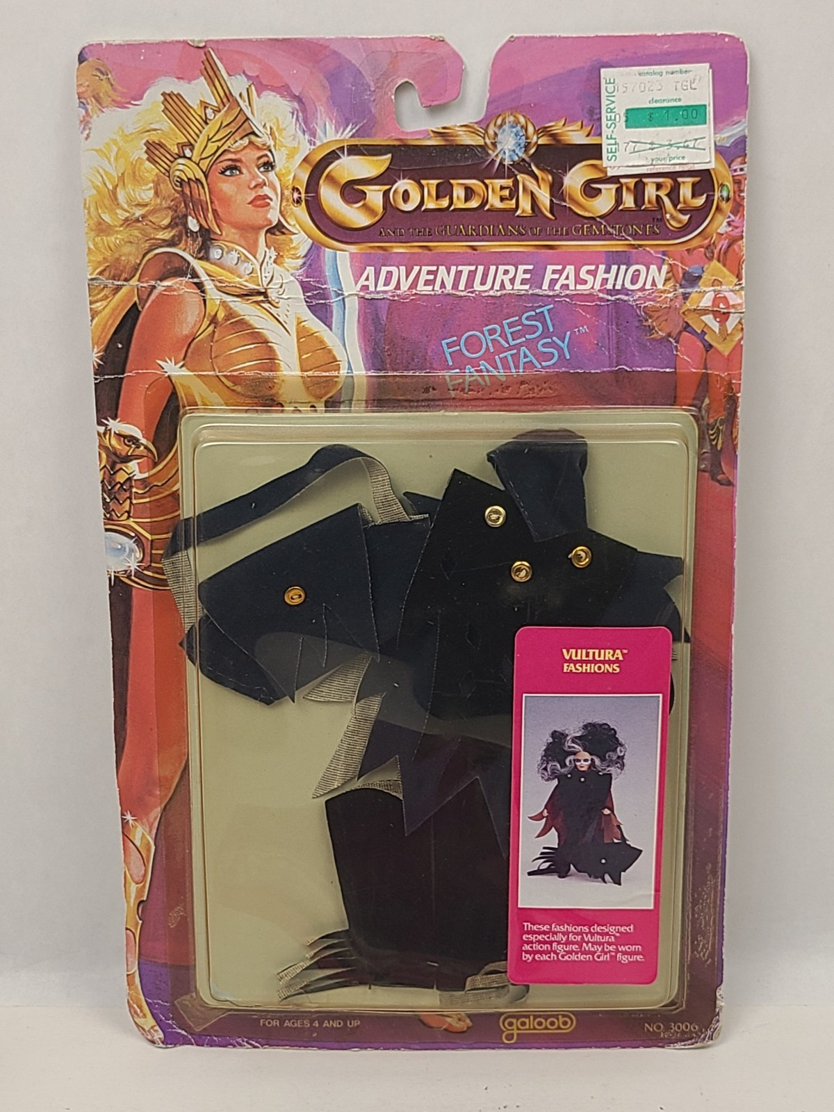 Golden Girl Guardians of The Gemstones Forest Fantasy Vultura Fashions Outfit