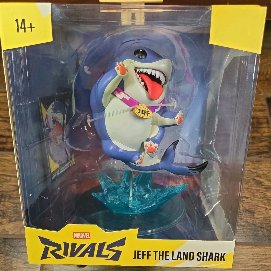 Mcfarlane Marvel Rivals Jeff the Land Shark NEW UNOPENED