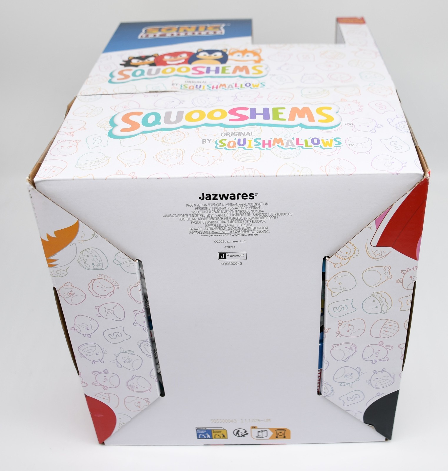 28 Squooshems Sonic the Hedgehog ENTIRE BOX, Sonic, Tails, Knuckles, Shadow New