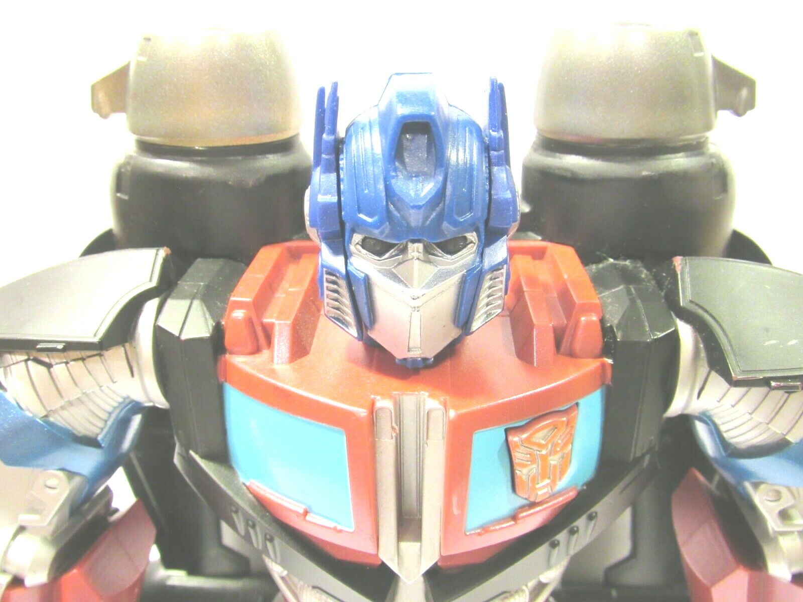 2008 Hasbro 12&Prime; OPTIMUS PRIME Transformers Mega Power Bot Kid Toy Sounds TESTED