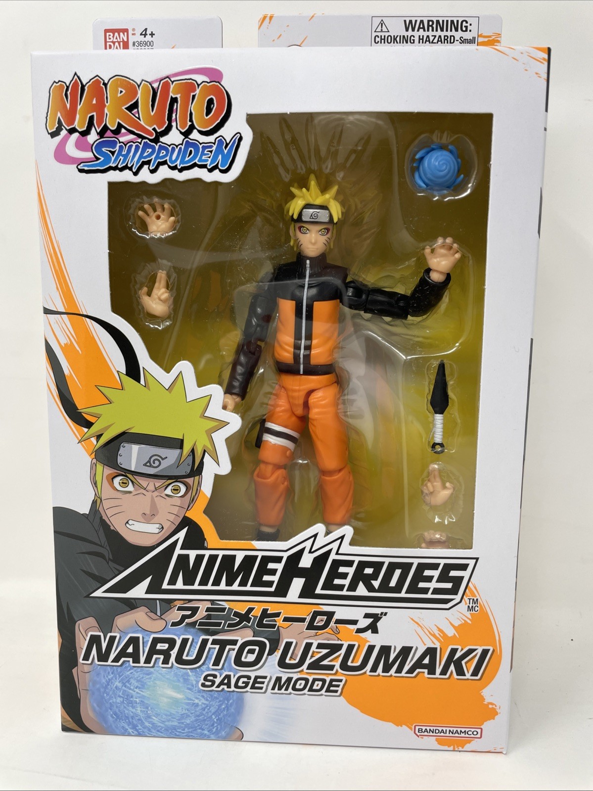 Naruto Shippuden Naruto Uzumaki Anime Heroes Action Figure