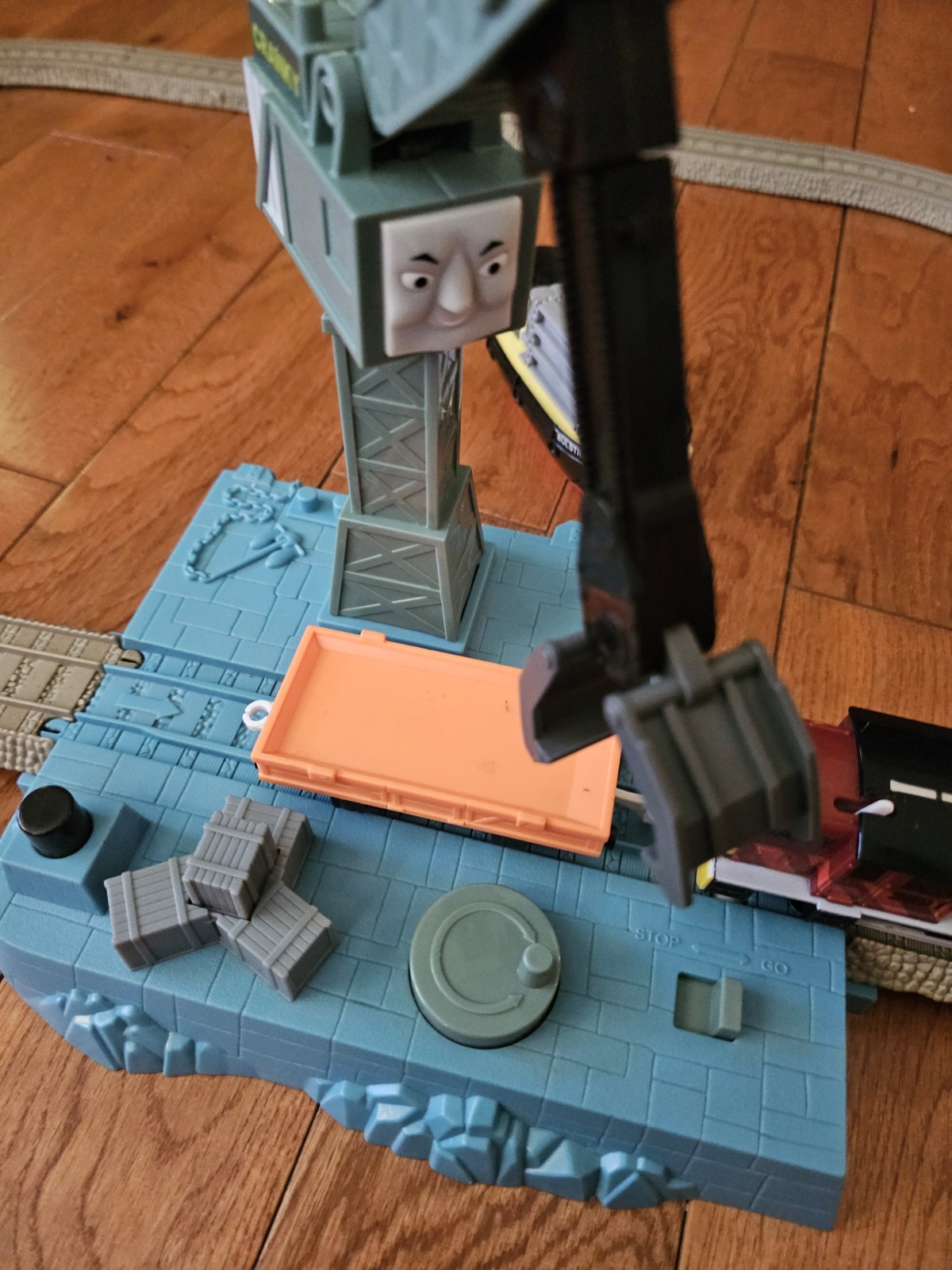 Thomas Trackmaster Hard at Work Brendam Docks Salty Bulstrode Cranky Train 2007