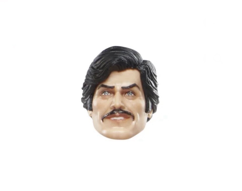 Marvel Legends Retro Tony Stark Head 1/12 Scale – Iron Man Model 01 LOOSE