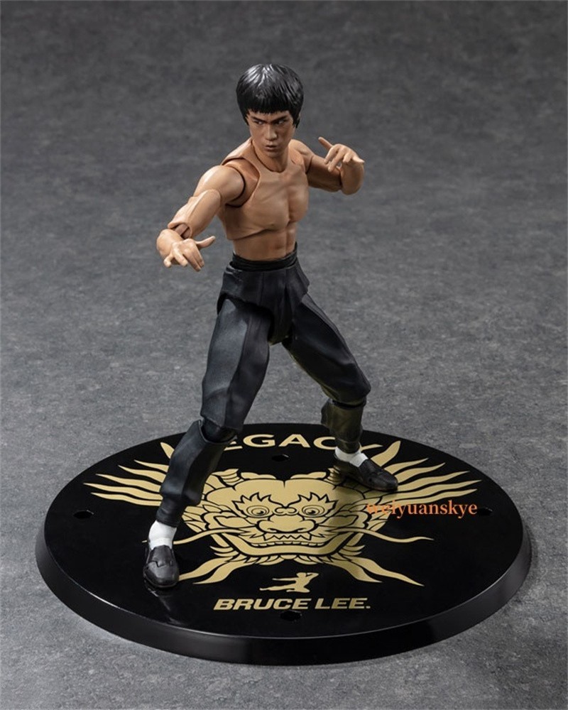 Bandai Bruce Lee SHF S.H.Figuarts 50th Anniversary Action Figure Model 13CM Toy