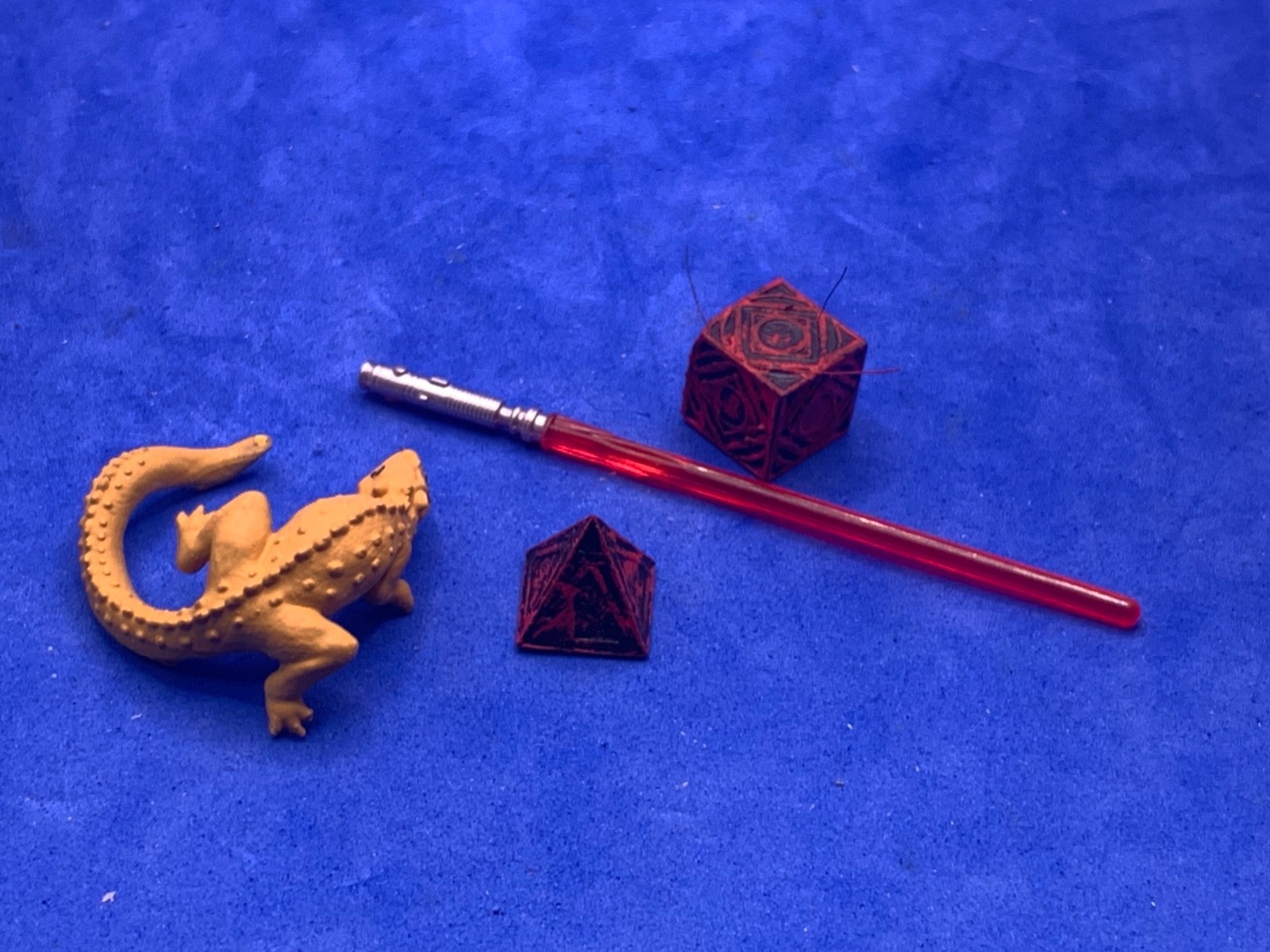 Star Wars Custom/Kit-Bashed Figure: Young Count Dooku w/ Holocrons & Ysalamiri