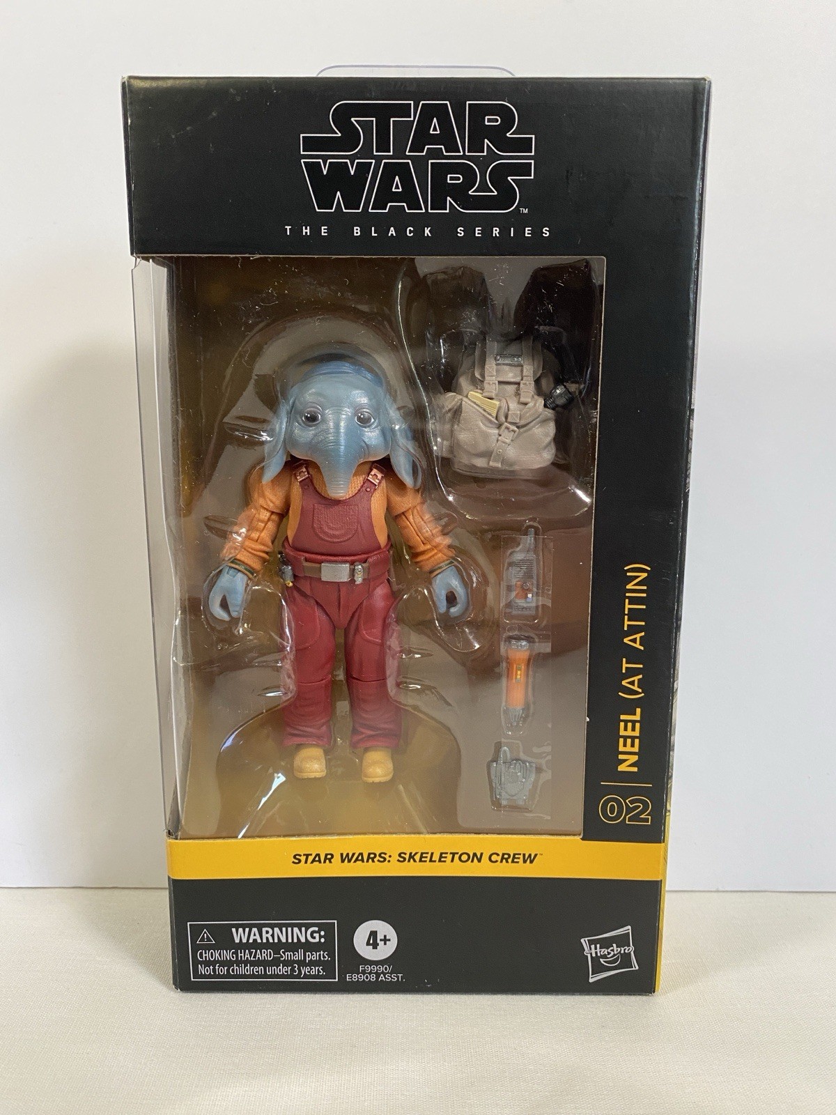 Star Wars Black Series Skeleton Crew Neel (At Attin) 6&Prime; Action Figure 02 NEW