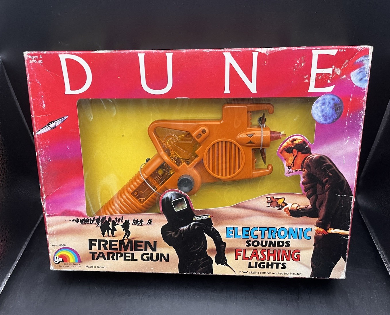 Dune Fremen Tarpel Laser Gun Never Used New LJN Original OPENED Box 1984