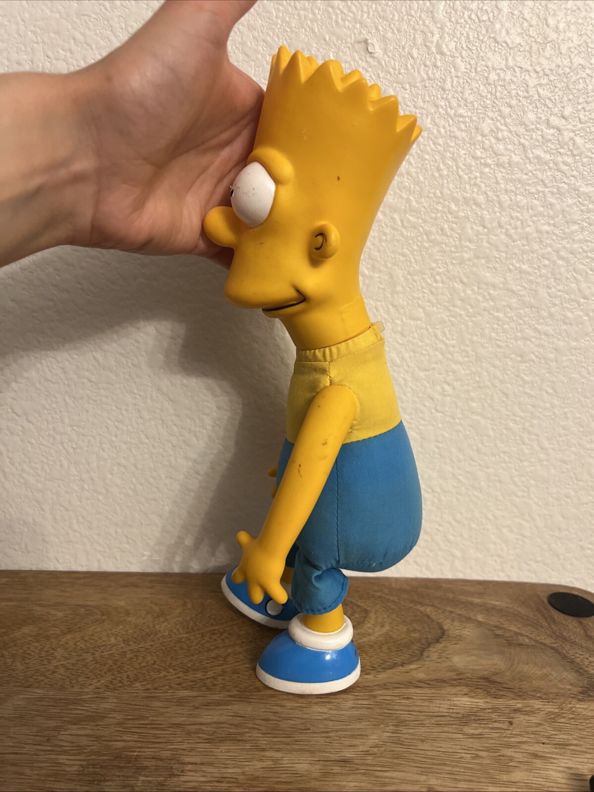 The Simpsons Bart Simpson Plush & Plastic 10&Prime; Doll (1990 Vintage Matt Groenning