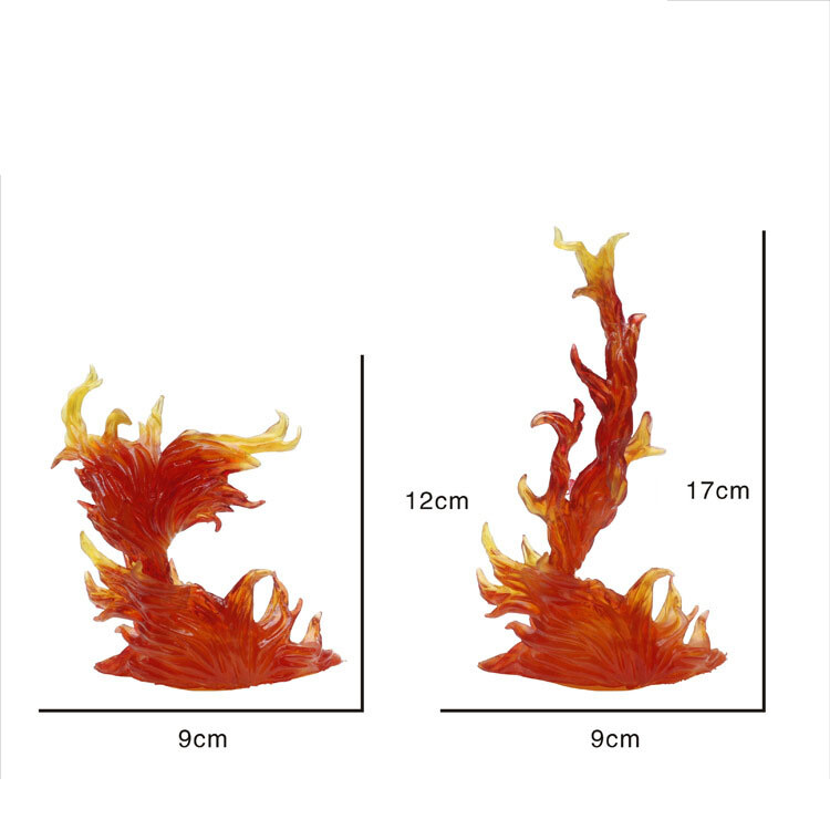 Tamashii Effect Impact Burning Flame For Figma S.H.Figuarts SHF 1/12 Figure