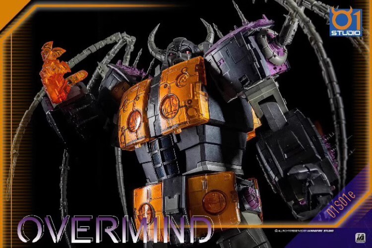 In Hand! Transforms Toy 01-Studio 01S01E Overmind Unicron Black Ver. Figure Toy