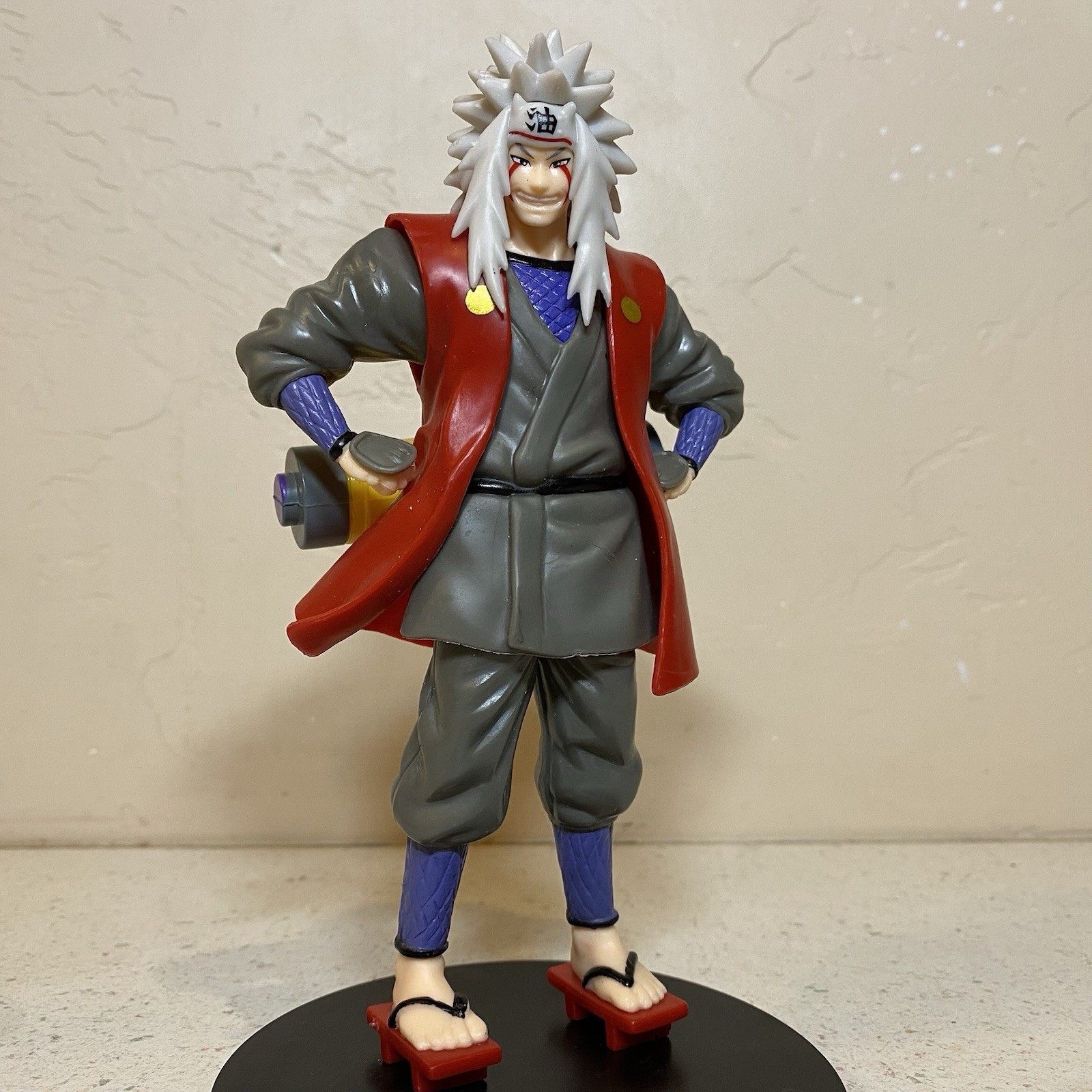 Jiraiya Action Figure Naruto Shippuden Anime Collectible Toy for Kids