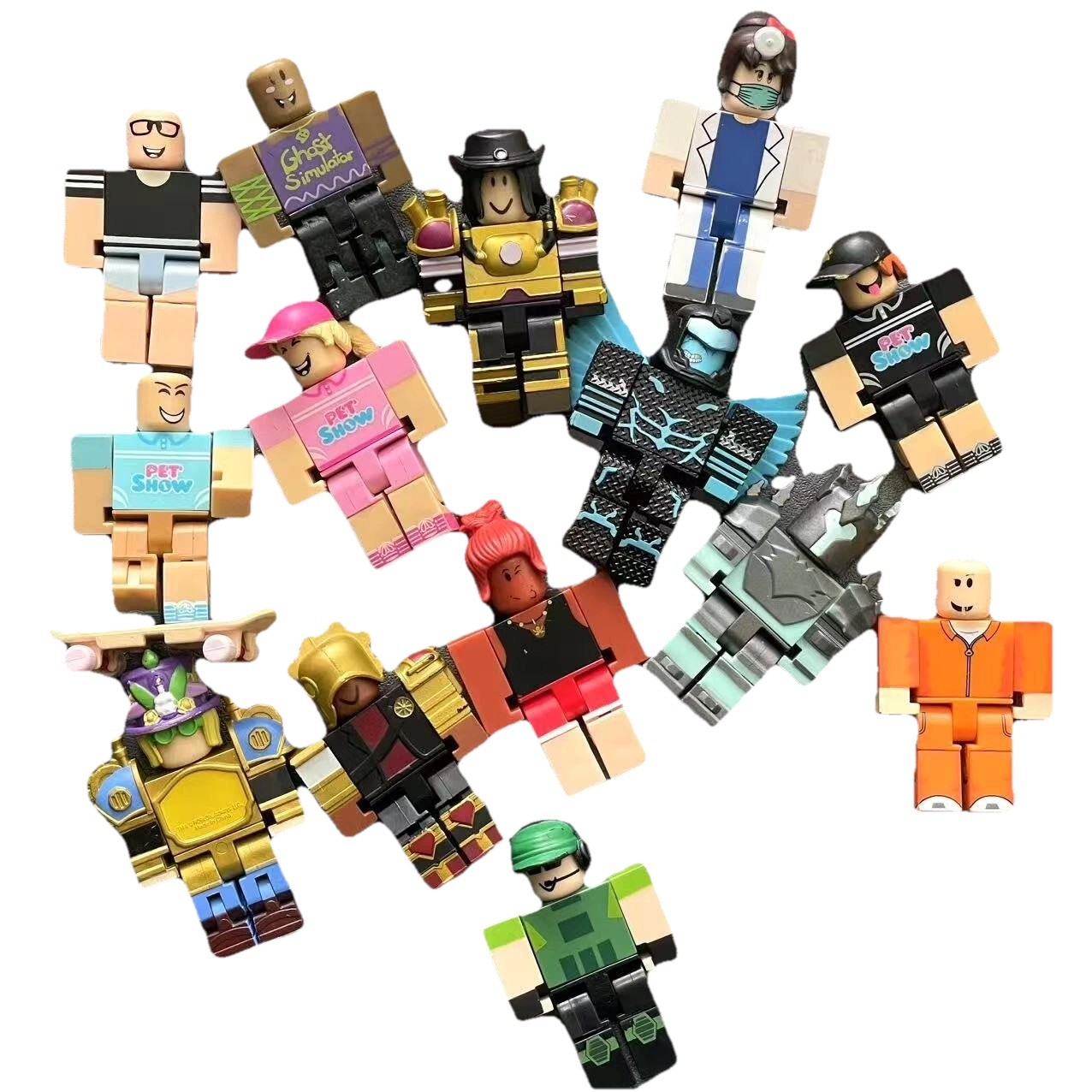 Roblox Action Figure Mixed Lot Of 15 Ledgens/Celebrities/Ninja/Action/Car Crushe