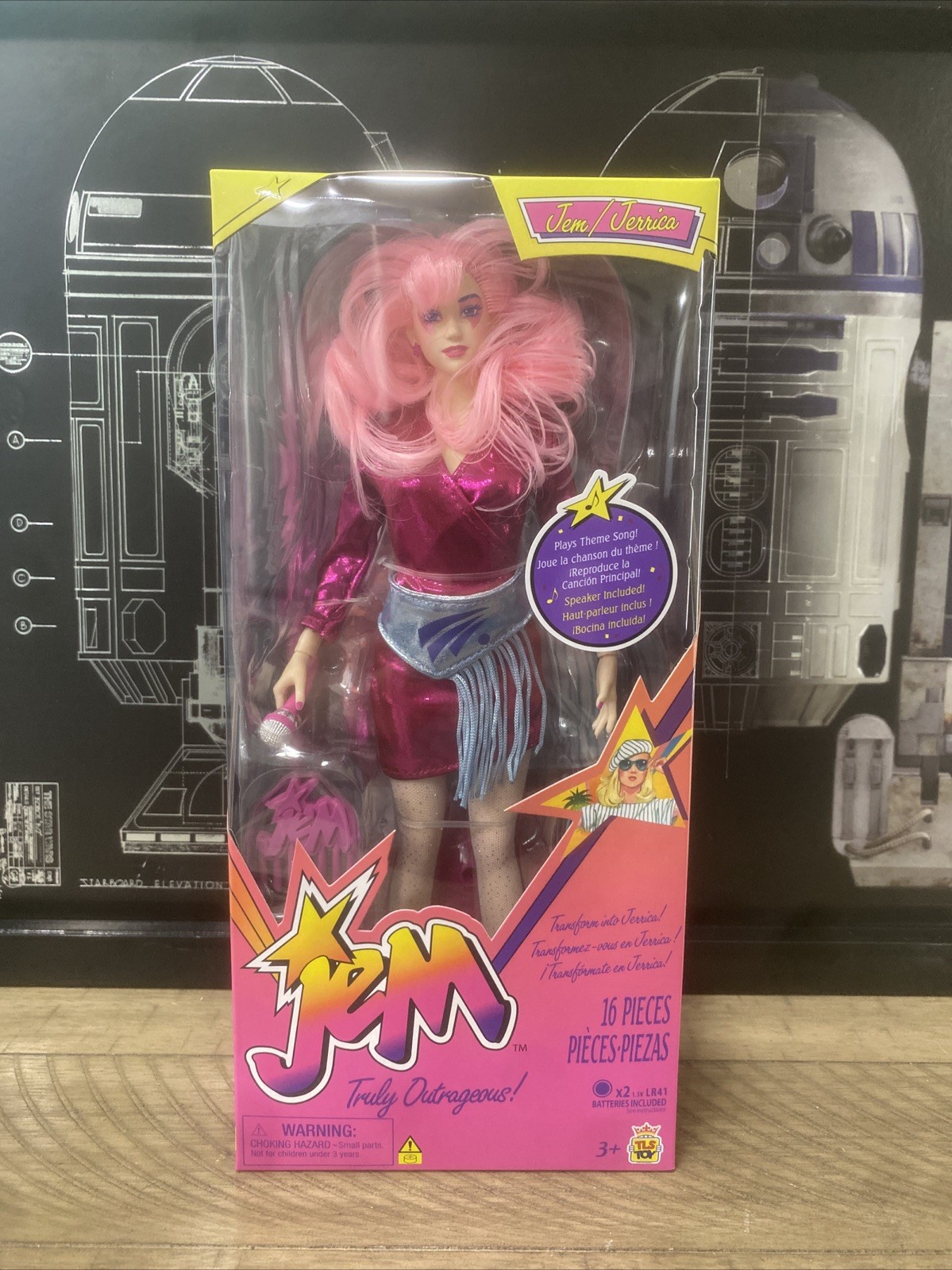 The Loyal Subjects JEM / JERRICA NISB Doll JEM And The HOLOGRAMS 2025 12in.