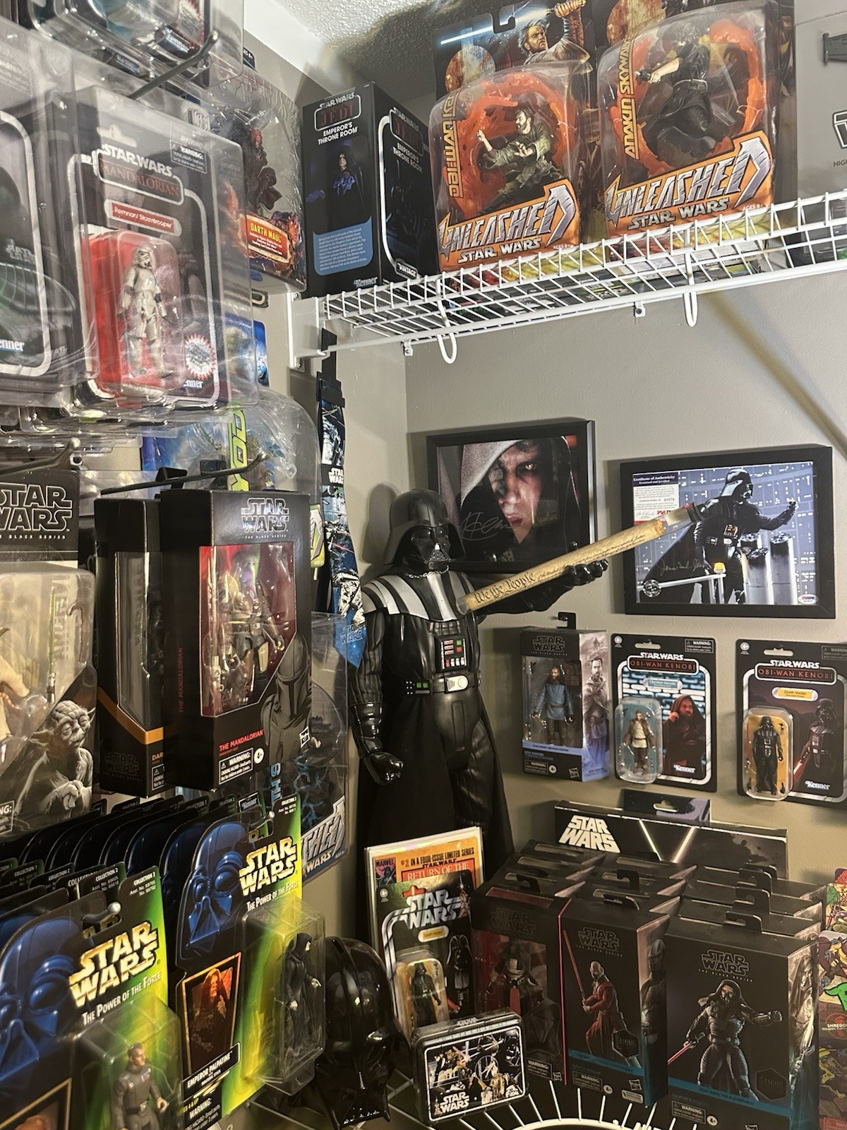 Star Wars Kenner Collection Massive Lot With Rare Figures