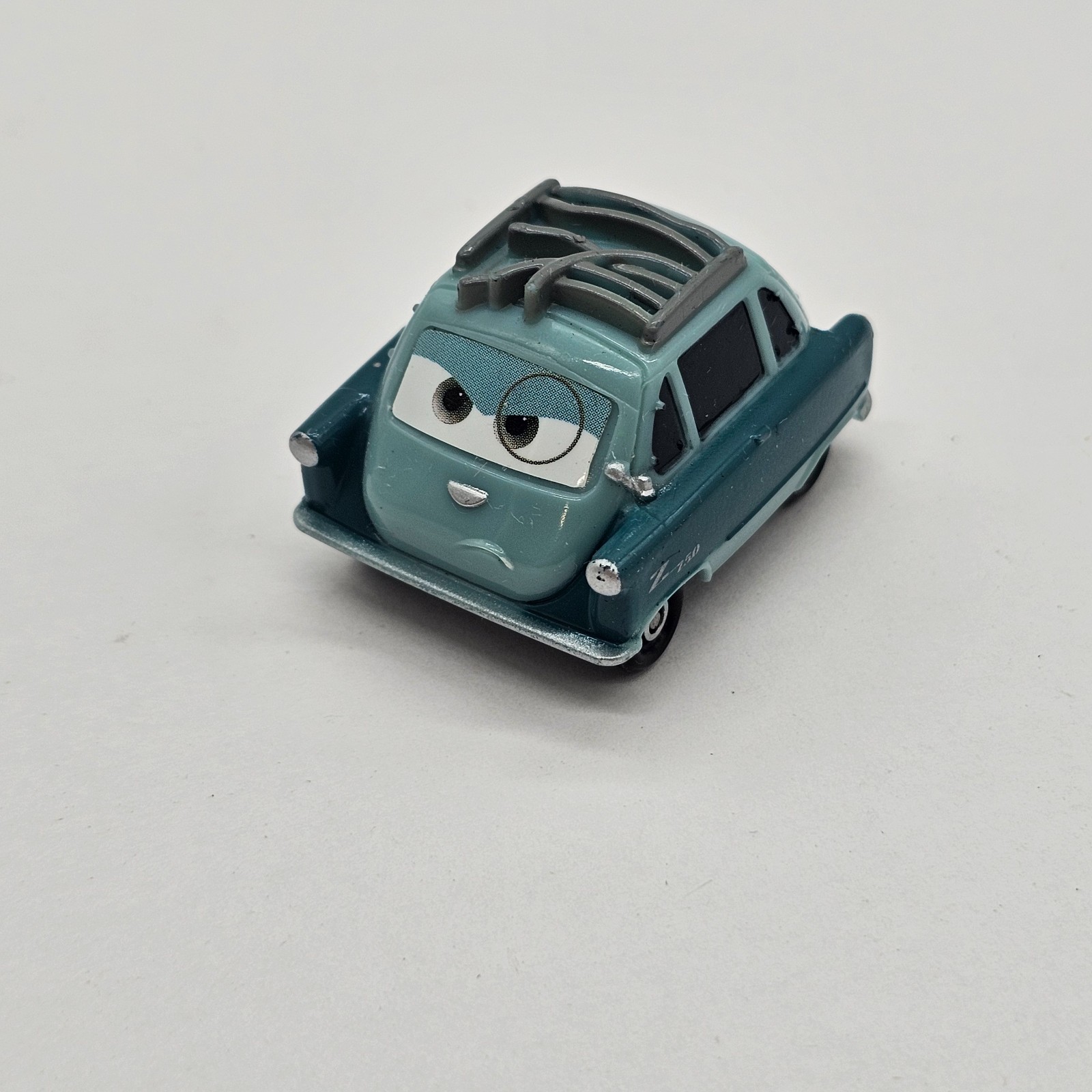 Disney Professor Z 750 Car Mattel Kids Toys Action Figure Blue V4246 Cars Movie