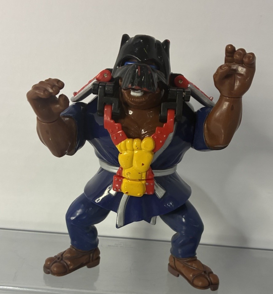 1993 TMNT Night Ninja Bebop Action Figure VTG Ninja Turtles Auto Mutations Read